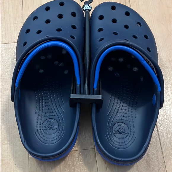 Blue Sandals with Two-Tone Design and Comfort - Picture 2 of 7